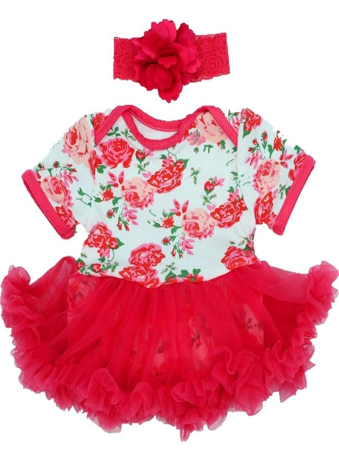 MAIHAO Reborn Baby Doll Clothes for 17-22 Inch Dolls, Outfit Accessories with Red Tutu Skirt - Image 2